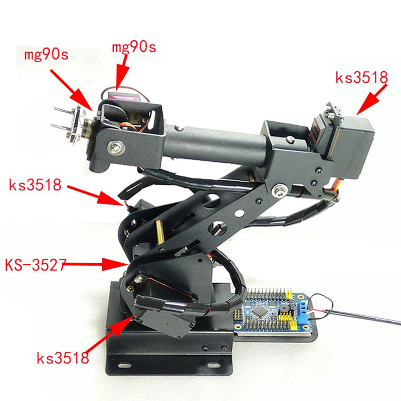 6 DOF Robot Arm ABB Industrial - Robot Arm Kit ulasan dan harga