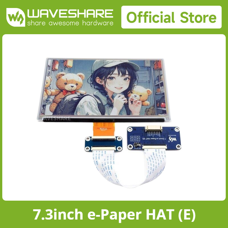 Waveshare 7.3inch 6-Color E-Pa - Arduino Robot ulasan dan harga