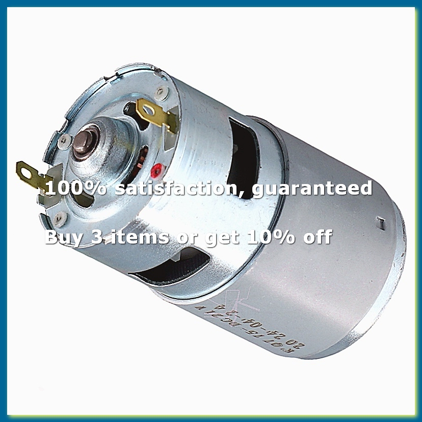 775 DC 21V Small Brush Motor H - Dc Motor ulasan dan harga