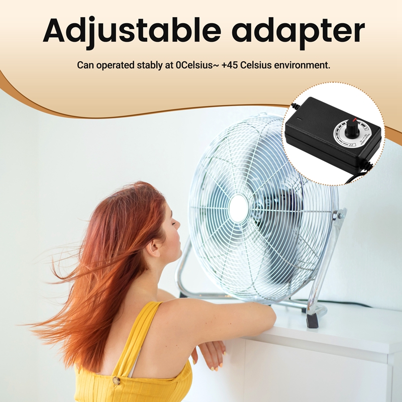AC to DC Adapter 12V 2A Adjust - Dc Motor ulasan dan harga