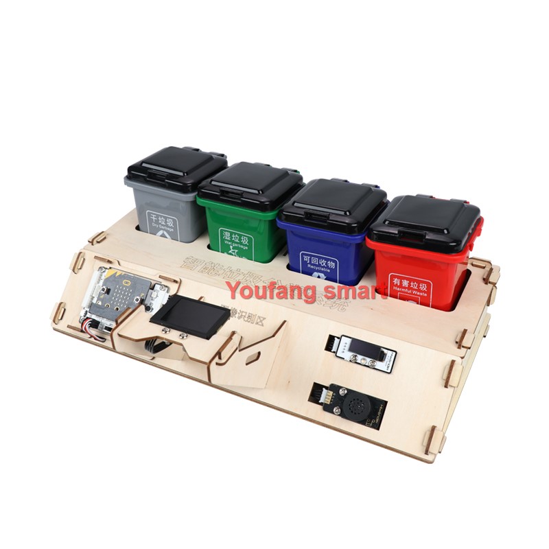 Waste Sorting Robot Kit AI Vis - Microbit Robot ulasan dan harga