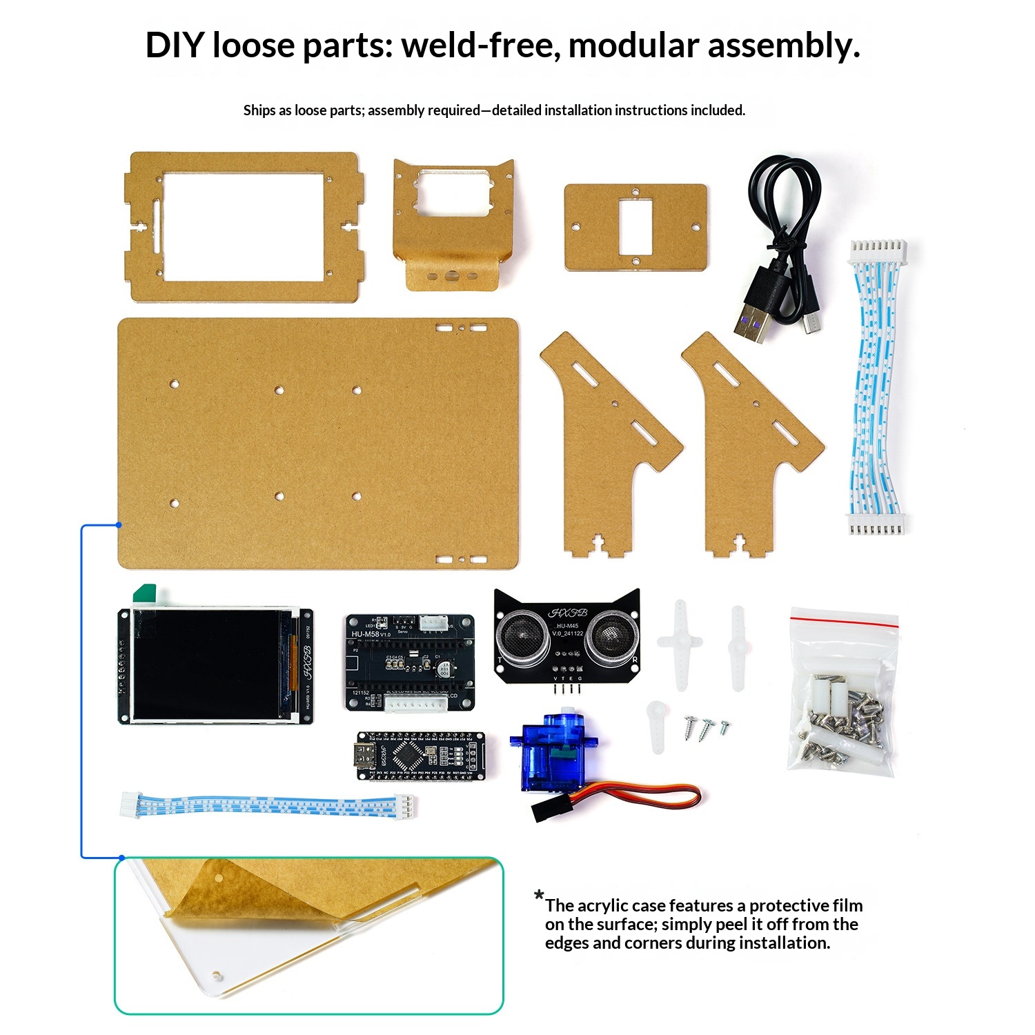 Ultrasonic Sensor Radar Scanne - Servo Kit ulasan dan harga