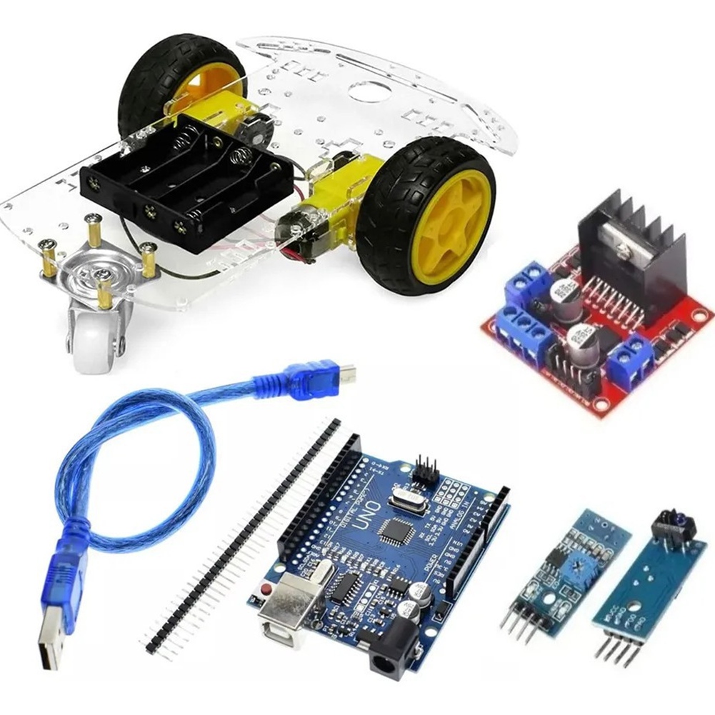 [NEW A09R!】 Smart Car 2-Wheel  - L298N Module ulasan dan harga
