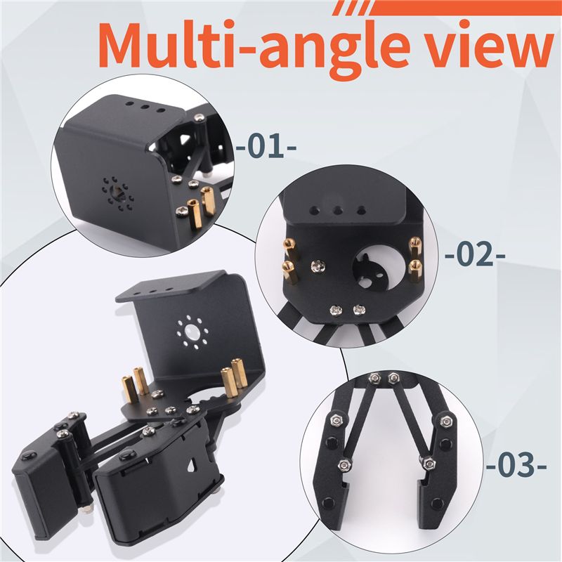 MSOR-Open Robot Large Claw Gri - Robot Gripper Claw ulasan dan harga