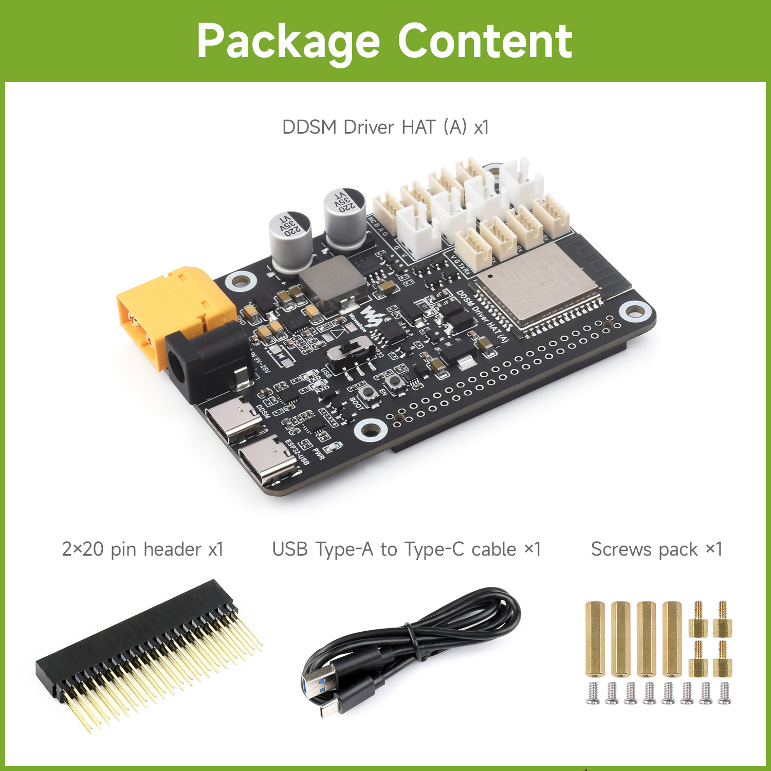 Waveshare Direct Drive Servo M - Motor Driver Module ulasan dan harga