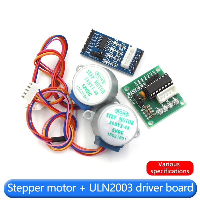 Stepper motor 28BYJ48 ULN2003  - Uln2003 Driver ulasan dan harga