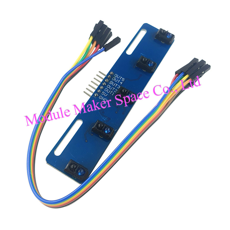5-Channel Line Tracking Sensor - Line Follower Robot ulasan dan harga