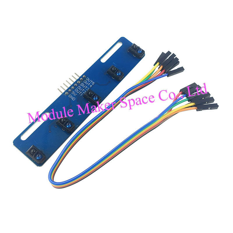 5-Channel Line Tracking Sensor - Line Follower Robot ulasan dan harga