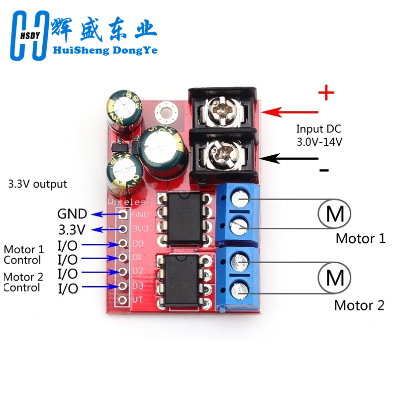 H Bridge Remote Control 5A 3V- - L298N Module ulasan dan harga